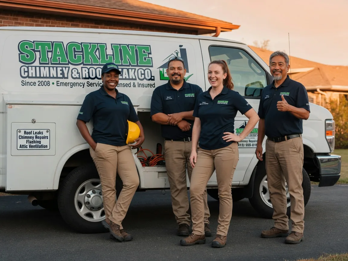 Chimney flashing repair company in Peckville, PA